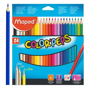 Maped Color'Peps zsírkréta, 24 szín